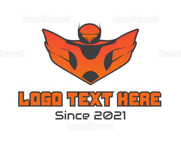 Orange Bird Shield Logo