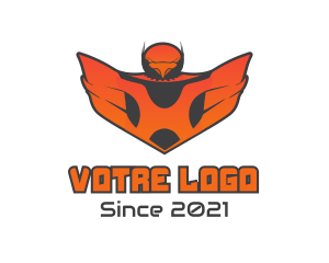 Orange - Orange Bird Shield logo design