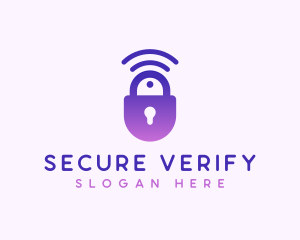 Signal Lock Security logo design