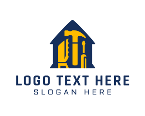 Interior - Handyman Construction Renovation logo design