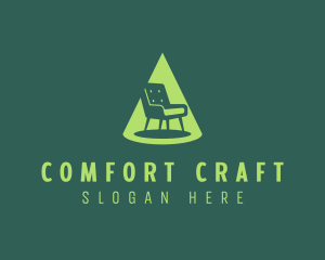 Upholsterer - Chair Furniture Decor logo design