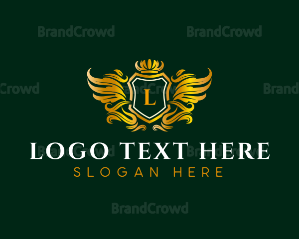 Shield Crest Insignia Logo