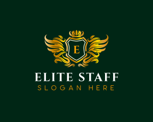 Shield Crest Insignia logo design