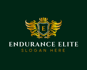 Shield Crest Insignia logo design