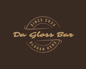 Retro Bar Diner Business logo design