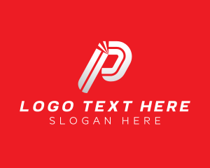 App - Corporate Business Letter P logo design