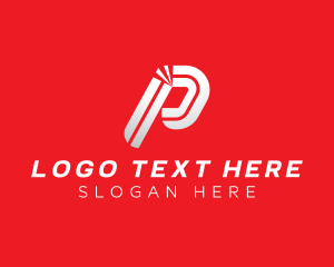 Corporate Business Letter P Logo