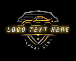 Panel Beater - Automotive Car Garage logo design