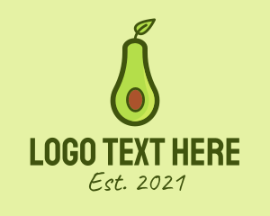Nutritional - Avocado Fruit Stall logo design