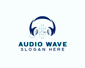 Sound - Sound Streaming Headphones logo design