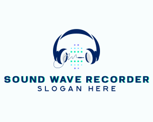 Sound Streaming Headphones  logo design