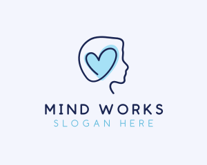 Heart Mind Health logo design