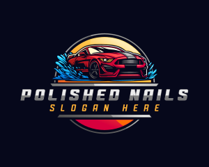 Car Was Automotive logo design