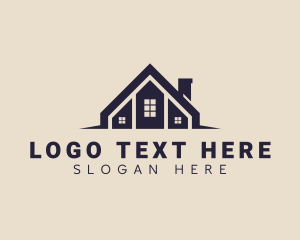 Loft - Residence House Realty logo design