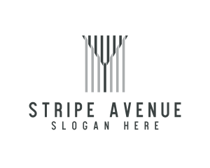 Stripes - Stripes Construction Letter Y logo design