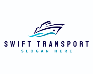 Ocean Wave Cruise logo design