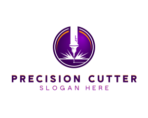 CNC Laser Machinery logo design