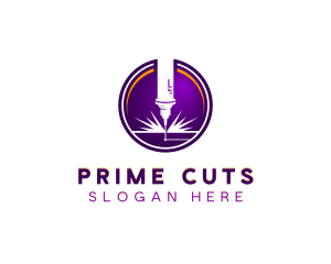 CNC Laser Machinery logo design