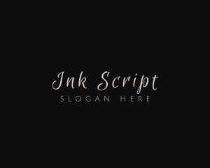 Script - Feminine Skincare Script logo design