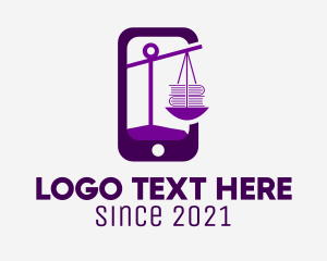 Online Class - Online Law Masterclass logo design