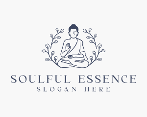 Spiritual Buddhism Religion logo design