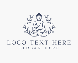 Yoga - Spiritual Buddhism Religion logo design