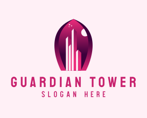 Urban Tower Building logo design