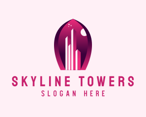 Urban Tower Building logo design