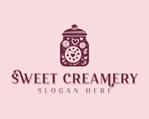 Cookie Jar Bakeshop logo design