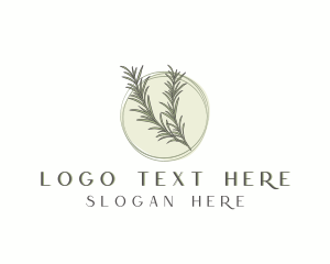 Thyme - Rosemary Herb Restaurant logo design
