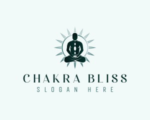 Yoga Wellness Meditation logo design