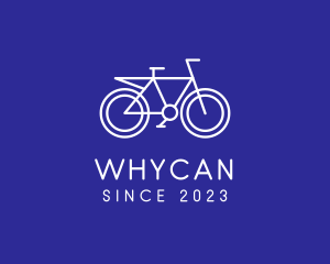 Bike Store - Outline Bike Cycling logo design