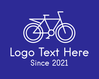 Minimalist Bicycle Logo