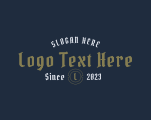 Streetwear - Urban Gothic Business logo design