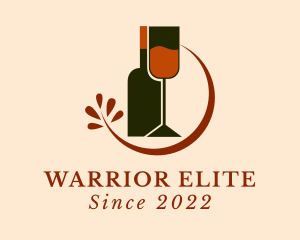 Wine Tasting - Winery Vineyard Bottle logo design