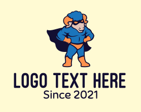 Superhero - Ram Superhero logo design