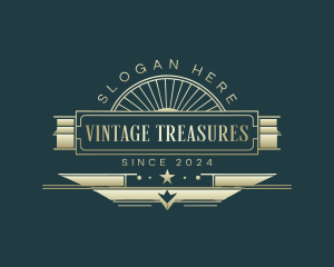 Stylish Vintage Brand logo design