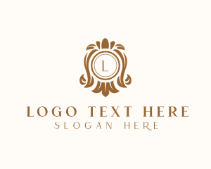 Events - Luxury Royal Shield logo design