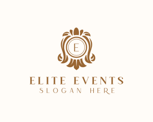 Events - Luxury Royal Shield logo design