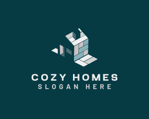 Housing - House Tiles Property logo design