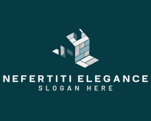 House Tiles Property logo design