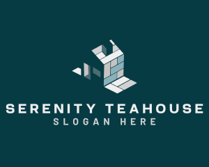 House Tiles Property logo design