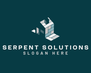 House Tiles Property logo design