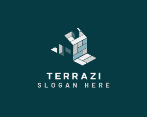 House Tiles Property logo design