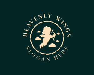 Angel - Angel Cupid Archer logo design