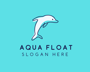 Ocean Dolphin Waterpark logo design