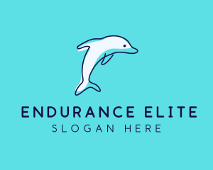 Ocean Dolphin Waterpark logo design