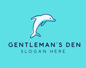 Ocean Dolphin Waterpark logo design