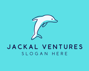 Ocean Dolphin Waterpark logo design