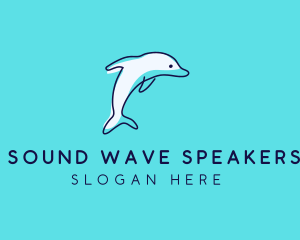 Ocean Dolphin Waterpark logo design